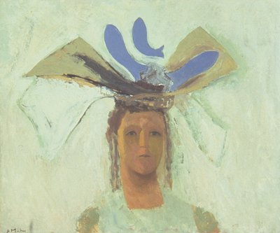Ragazza con pesce blu da David Alan Redpath Michie