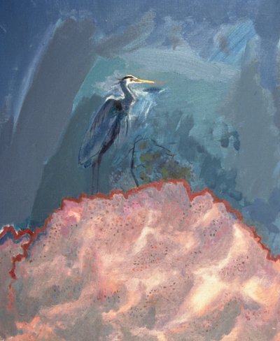 Grande airone azzurro da David Alan Redpath Michie