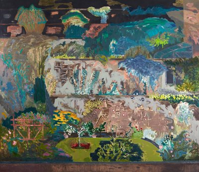 Giardini sul retro di Suffolk Road da David Alan Redpath Michie