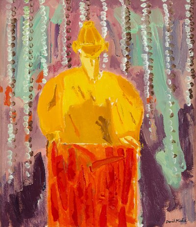 Donna con carote da David Alan Redpath Michie
