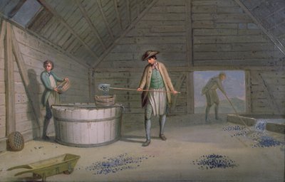 Estrazione del piombo a Leadmills, il lavaggio e la setacciatura del piombo da David Allan