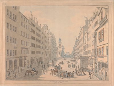 La High Street di Edimburgo dall