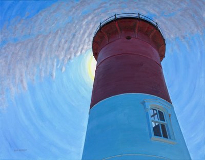 Vedere la luce, 2017 (olio su tela) da David Arsenault