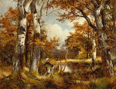 Un ruscello nel Warwickshire da David Bates