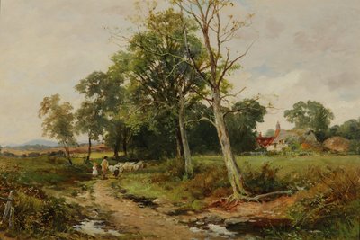 Scena di una strada del Worcestershire da David Bates