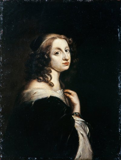 Ritratto della Regina Cristina di Svezia 1626-1689, c. 1650 da David Beck
