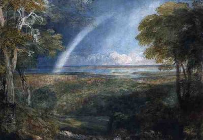 Un arcobaleno sul Severn da David Cox