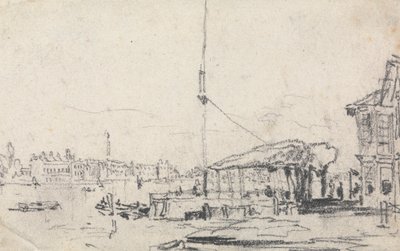 Una vista della Schelda da David Cox