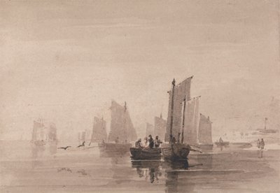 Pesca al largo di Hastings da David Cox