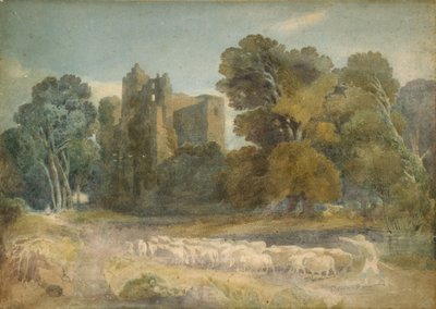 Castello di Kenilworth nel Warwickshire da David Cox
