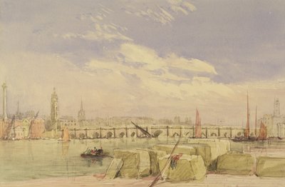 Ponte di Londra da David Cox