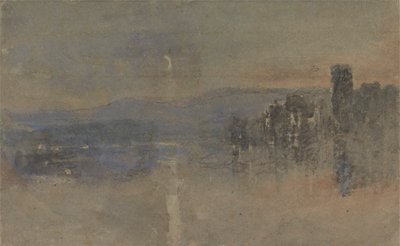 Paesaggio al Chiaro di Luna da David Cox