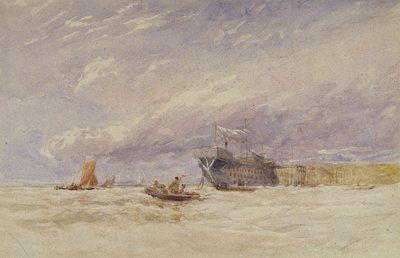Sul Medway, c.1845-50 da David Cox