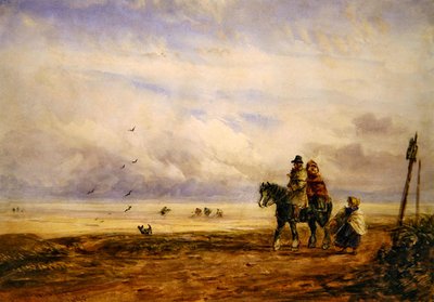 Sulla riva da David Cox