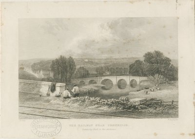 Città di Penkridge - Ferrovia e Ponte del Toro da David Cox