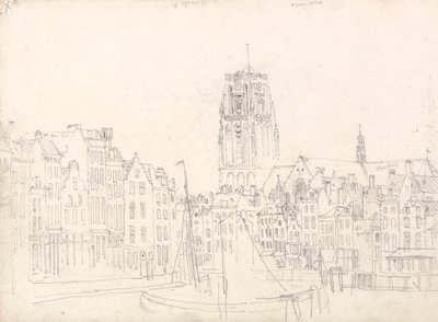 Rotterdam: La Chiesa di San Lorenzo da David Cox