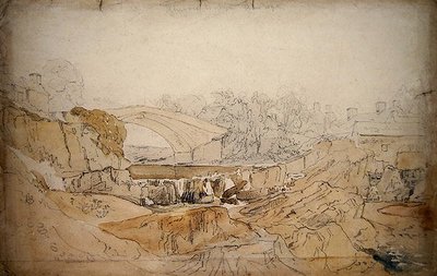 Il ponte a Rhayader da David Cox