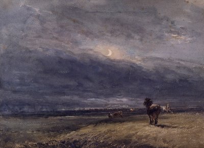 Il Treno Notturno da David Cox