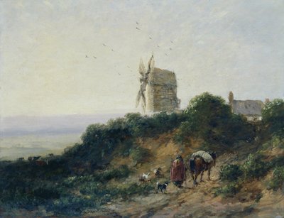 La strada per il mulino da David Cox