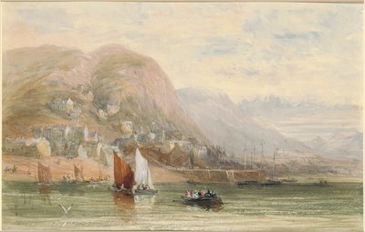 Veduta di Barmouth, Galles del Nord da David Cox