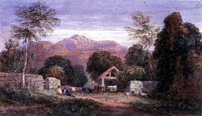 Veduta di Cader Idris da David Cox
