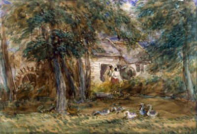 Mulino ad acqua da David Cox