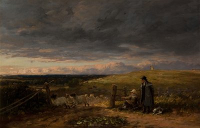 Cambiando pascolo da David Cox the elder