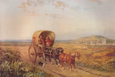 Attraversando la brughiera, 1924 da David Cox the elder