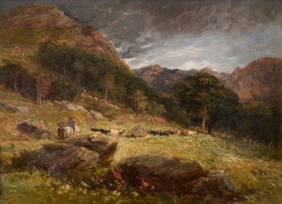 Guidare il bestiame da David Cox the elder