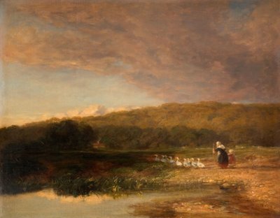 Sera, 1851-1853 da David Cox the elder