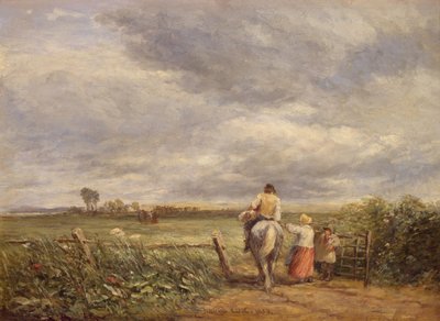 Andando al campo di fieno da David Cox the elder