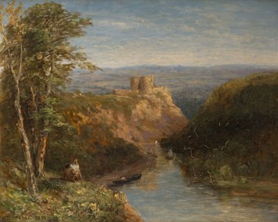 Castello di Kilgerran, Pembrokeshire, 1852 da David Cox the elder
