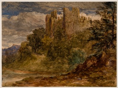 Castello di Ludlow da David Cox the elder