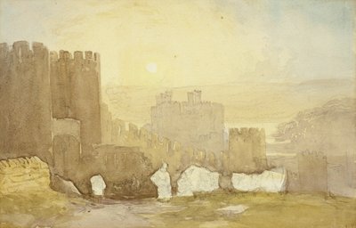 Alba, Castello di Conway da David Cox the elder