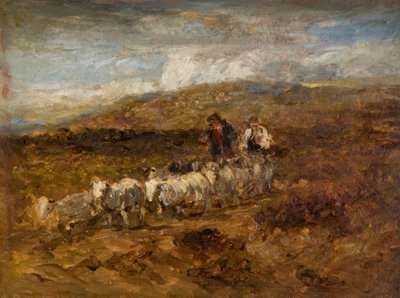 Pastori gallesi da David Cox the elder