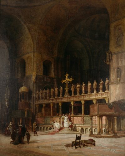 Interno di San Marco, Venezia da David Dalhoff Neal