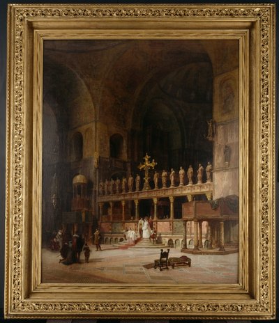Interno di San Marco, Venezia, 1869 da David Dalhoff Neal