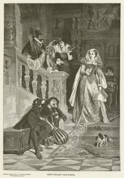 Maria Stuarda e Rizzio da David Dalhoff Neal