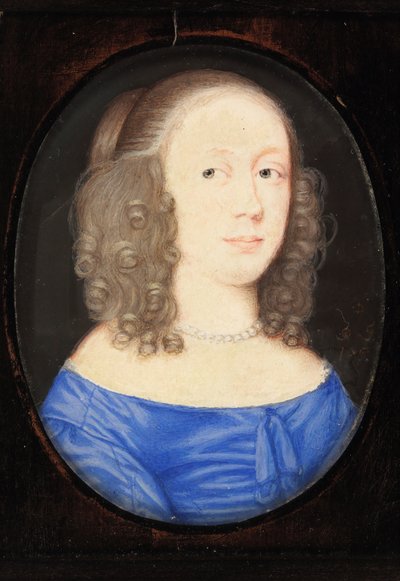 Una signora chiamata Elizabeth Vere, Contessa di Clare, 1653 da David Des Granges