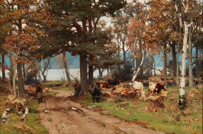 Ai piedi del Ben Lomond da David Farquharson