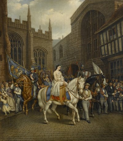 Processione di Lady Godiva, Coventry, 1867 da David Gee