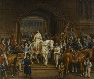 Processione di Lady Godiva del 1829 da David Gee
