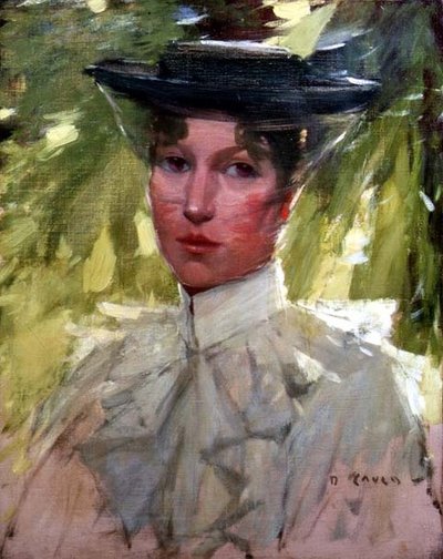Ritratto di una giovane donna da David Gould
