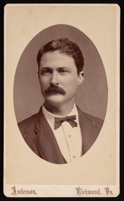 Ritratto di George Washington Custis Lee, 1876 da David H. Anderson