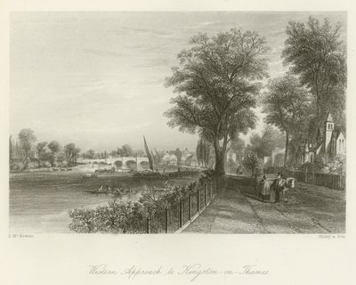 Approccio occidentale a Kingston-on-Thames da David Hall McKewan