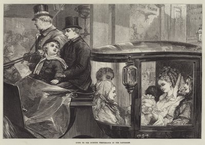 Andando alla rappresentazione mattutina del pantomima da David Henry Friston