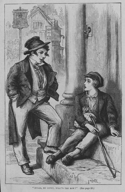 Illustrazione per Oliver Twist di Charles Dickens da David Henry Friston