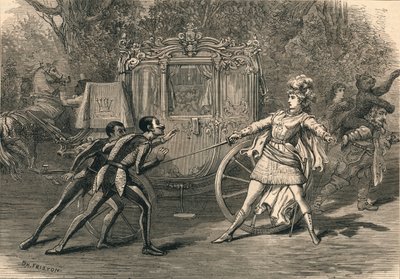 Scena dal Pantomima di Covent Garden, 1878 da David Henry Friston