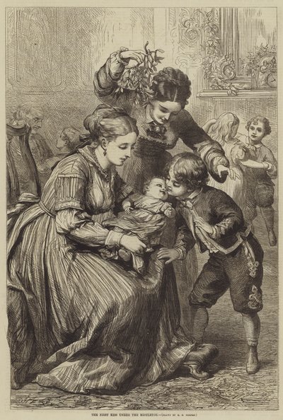 Il Primo Bacio sotto il Vischio da David Henry Friston