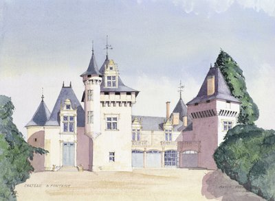 Castello a Fontaine, 1995 da David Herbert